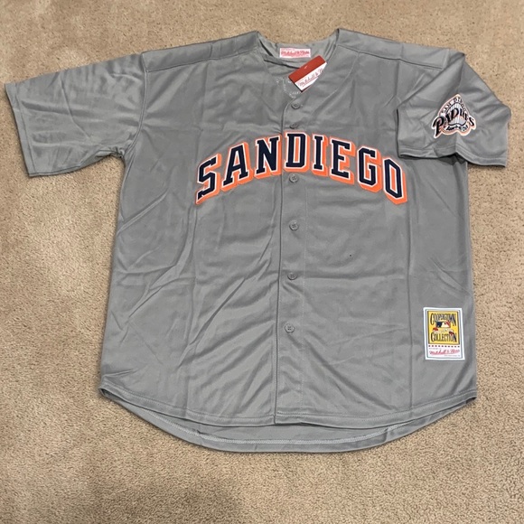 Trevor Hoffman San Diego Padres Jersey Mens XL NWT 1999 Road Gray - Picture 15 of 15